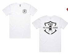 Load image into Gallery viewer, VHS Men’s White Tee
