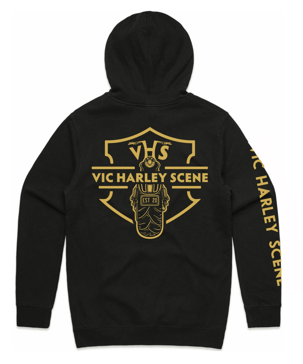 V Rod Edition Hoodie Gold